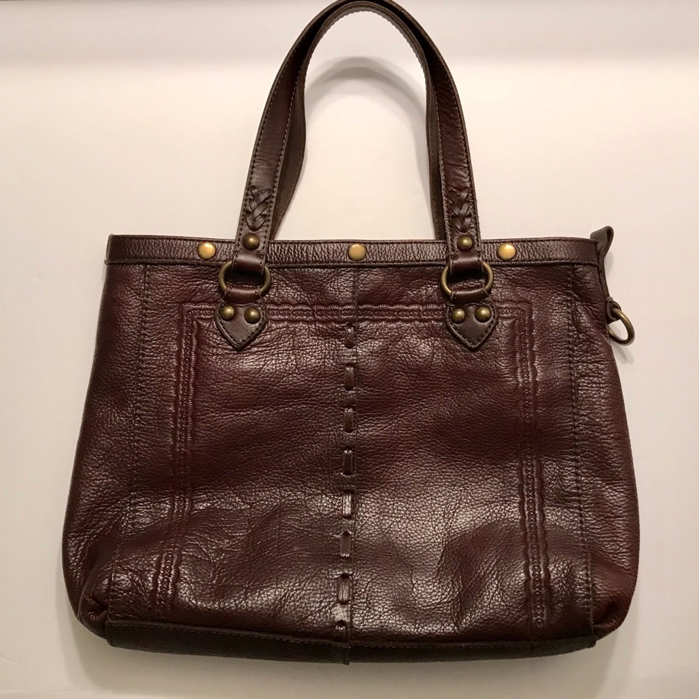🍀LUCKY BRAND Leather Tote